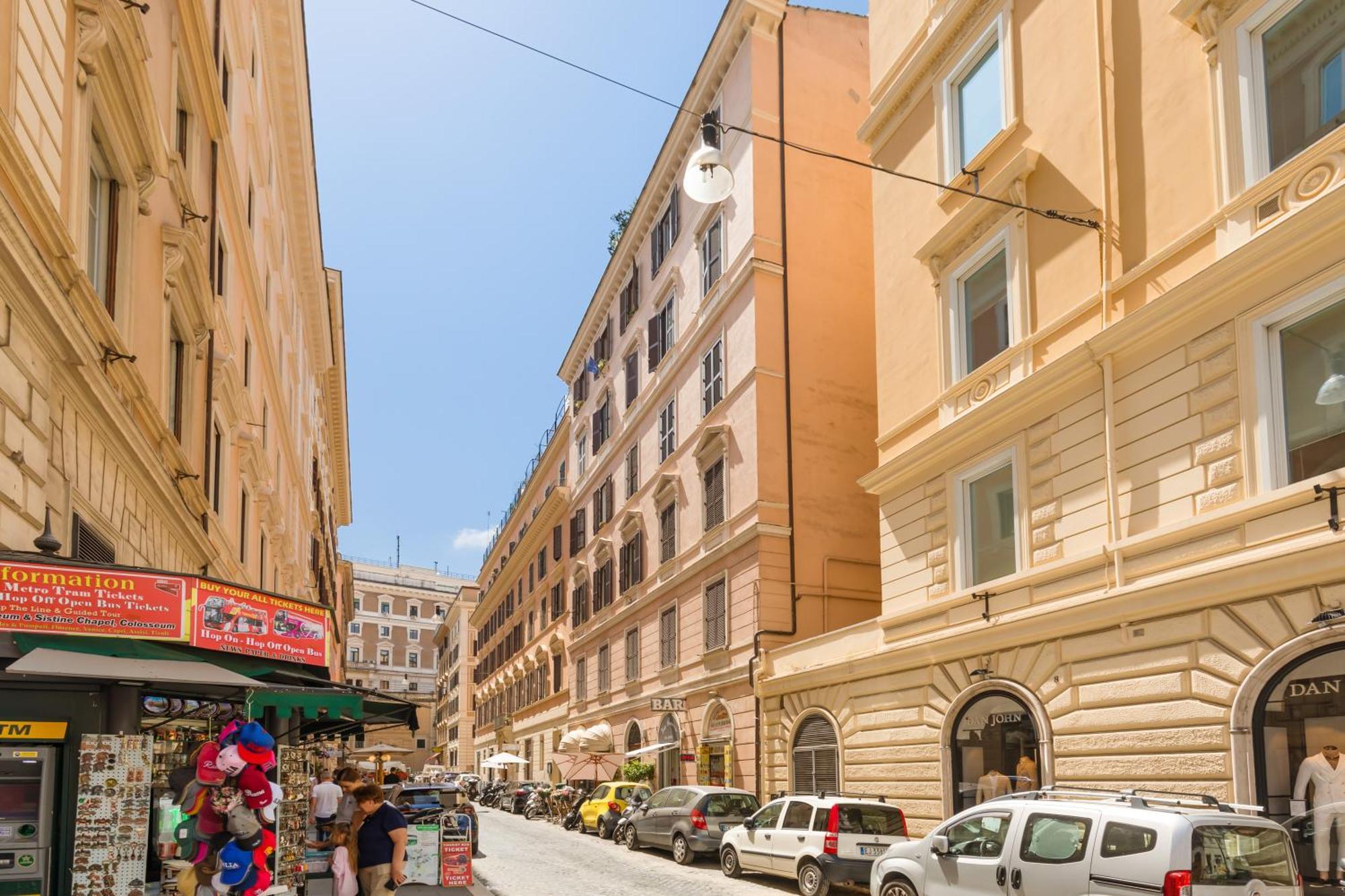 Imperial Nazionale Appartement Rome Buitenkant foto